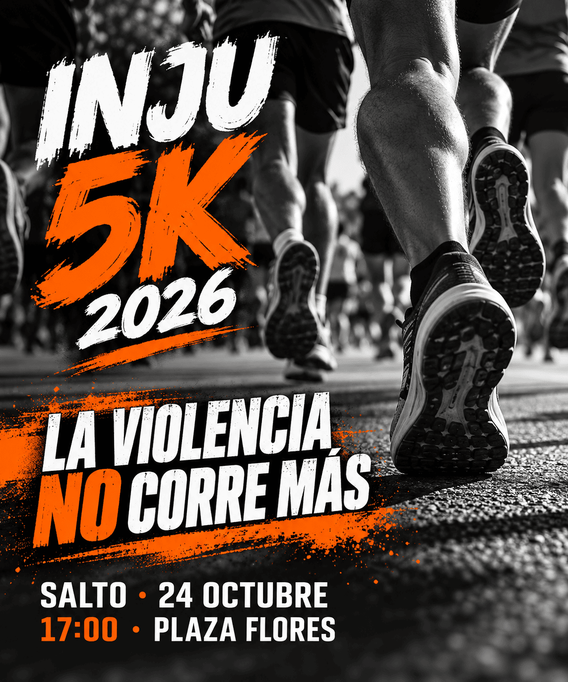 INJU 5K 2026: La violencia no corre más