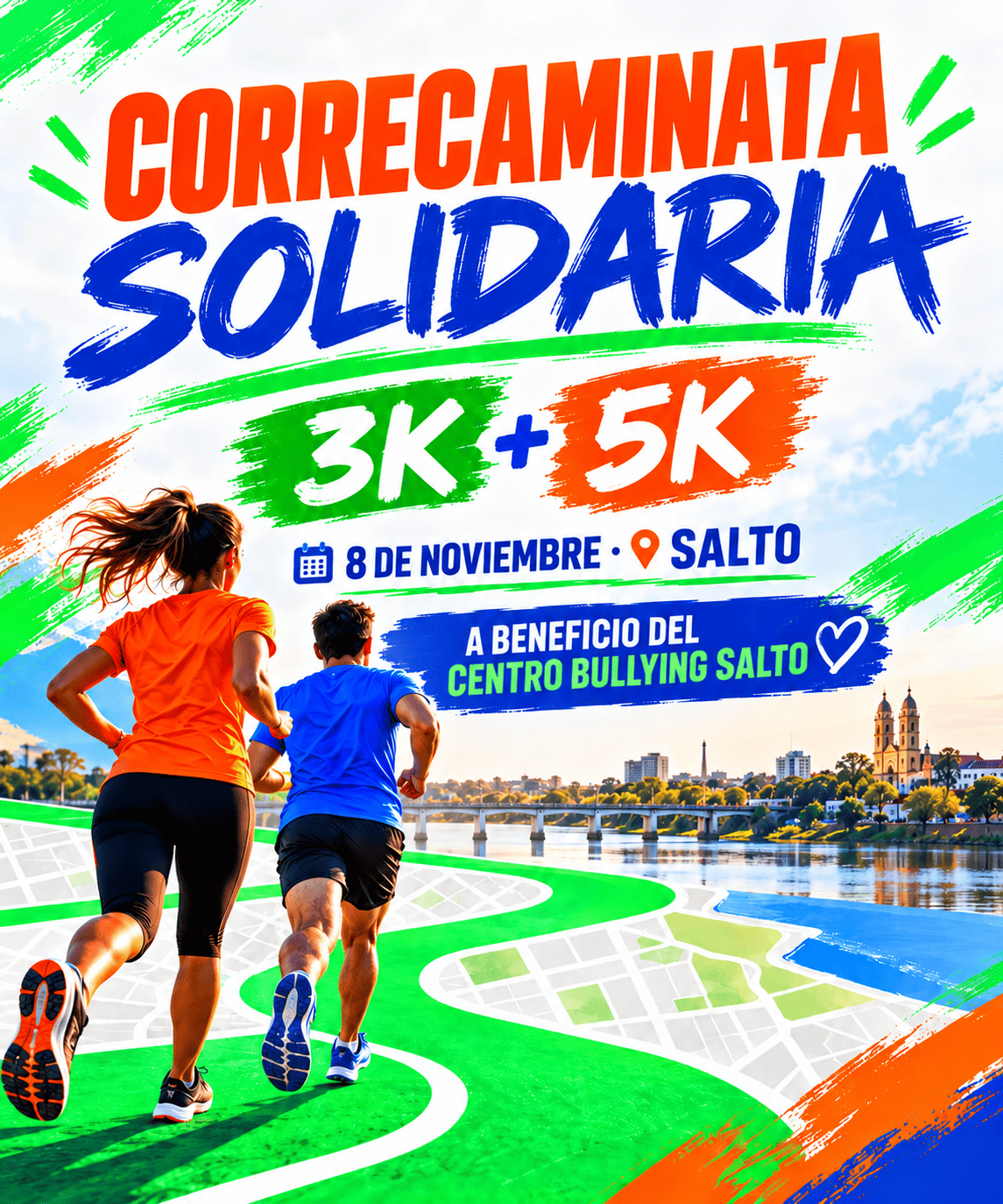 Correcaminata solidaria 3K y 5K