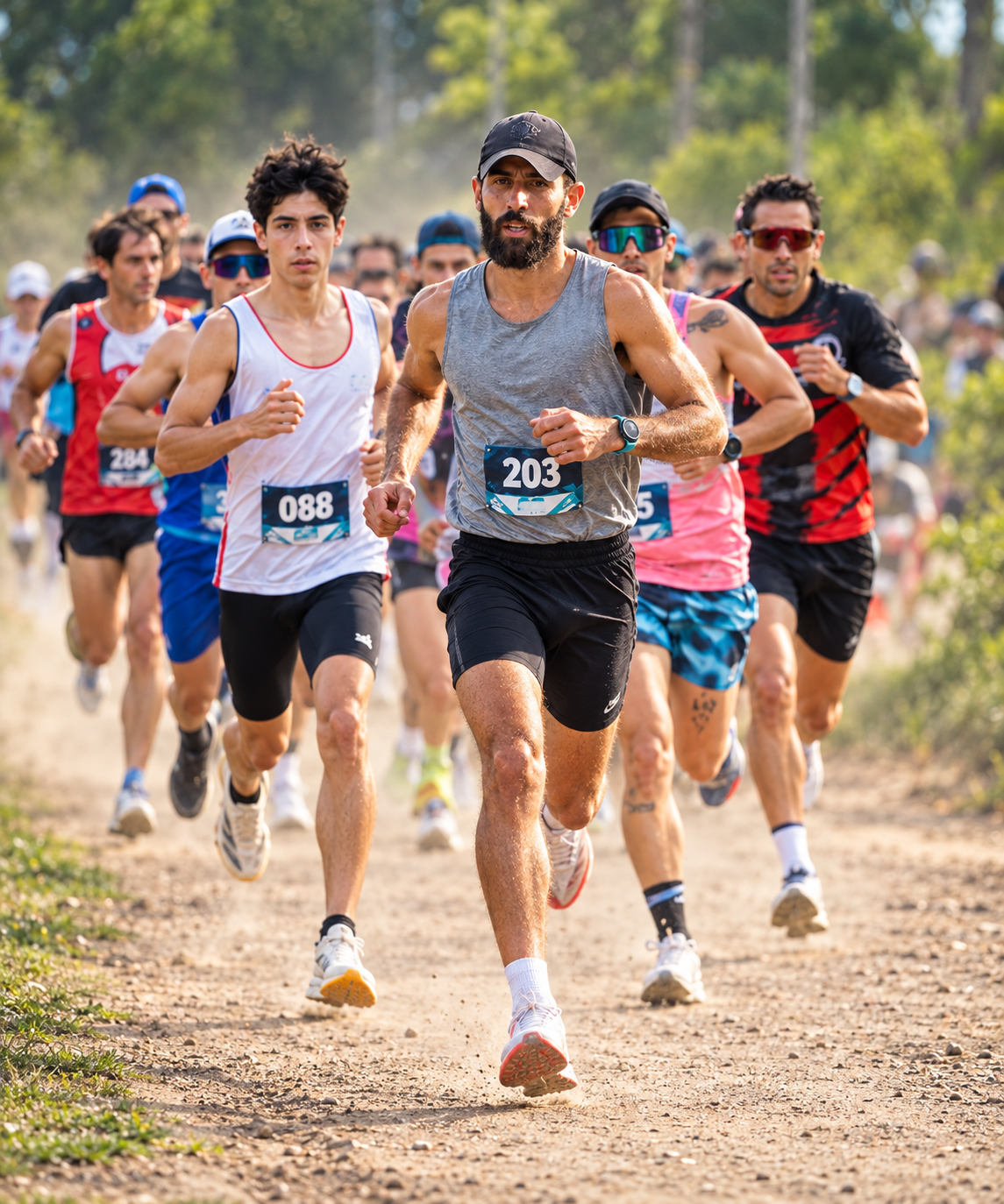 Luis Mendieta, corredor